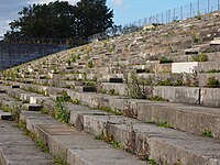 Steps on the Zeppelintribüne in Nuremberg