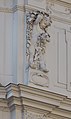 Figure at the Palais Herberstein at northwest corner of Michaelerplatz, Vienna.