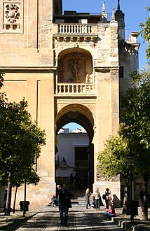 Inner view of Pardon Door.