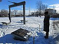 Monument to Canadian Aid Workers in Ottawa, Canada