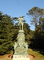 Statua di Massimiliano nel Parco di Miramare