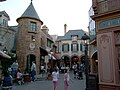 La petite rue, World Showcase, parc Epcot, Disney World, Orlando.