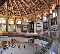 Saló Oval - Southwest part of the room - Palau Nacional (Barcelona)