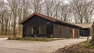 Work shed on the Boshuisweg.