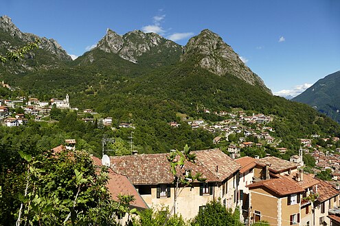 Pizzo Ravò am Bronzone und Monte dei Pizzoni