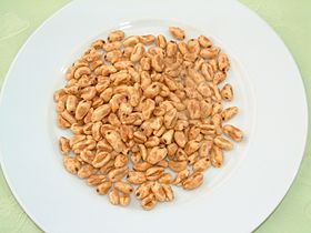 Puffed wheat