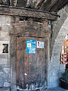 Door of the Bielsa Family cottage Aínsa-Sobrarbe