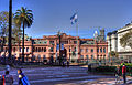 Casa Rosada and a view of the Plaza de Mayo