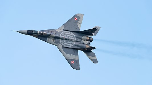 Polish Air Force Mikoyan-Gurevich MiG-29A Fulcrum at ILA Berlin Air Show 2016