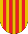 Español: Señal Real de Aragón. Fue emblema desde el siglo XII de la Casa de Aragón y del Rey de Aragón y desde los inicios de la territorialización del símbolo, también del Reino de Aragón.