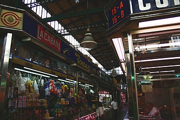 Mercado del Este (interior).