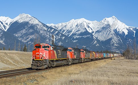 CN 8015, 5690 and 5517 Hinton - Jasper