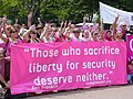 Code Pink rally at the White House on July 4, 2006