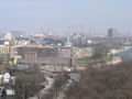 View at the Lehrter Bahnhof and the Charité