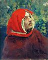 Portrait of Dante (Study), Ilya Repin, 1897