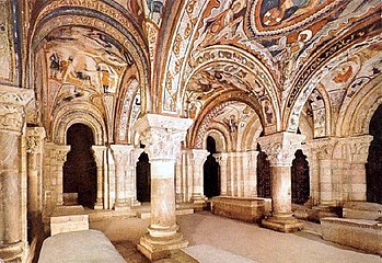 Pinturas murales en el Panteón de Reyes de San Isidoro de León