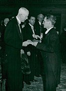 Percy Bridgman with Gustav V of Sweden 1946.jpg