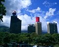 Three emblematic buildings of Caracas