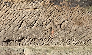 Mason's mark "MAC" at the Porta Nigra in Trier