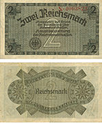 2 RM, 1938–1945, Reichskredit­kassenschein