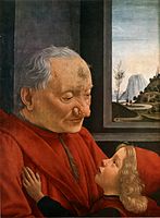 Domenico Ghirlandaio An Old Man and His Grandson (1488)