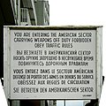 Sign, Checkpoint Charlie