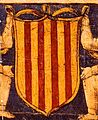 Royal Sign of the vault of Mary of Aragon, daughter of James I