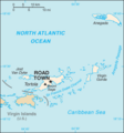 Map of British Virgin Island