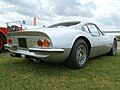 Ferrari Dino GT de 1972, dessinée par Pininfarina.