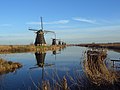 the windmills of Kinderdijk, Netherlands