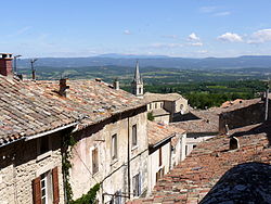 Toits de Bonnieux (Lubéron)