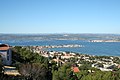 L'étang vu de Saint-Clair (Sète).