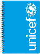 Niebieski Notes Unicef