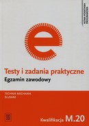 Testy i zadania praktyczne Egzamin zawodowy Technik mechanik ślusarz M.20  -   WSiP  