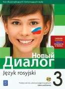 Nowyj Dialog 3 Język rosyjski Podręcznik z płytą CD Zakres podstawowy  -   WSiP  
