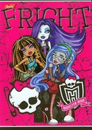 Zeszyt A5 Monster High w linie 32 strony Fright