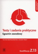 Testy i zadania praktyczne Egzamin zawodowy Technik bezpieczeństwa i higieny pracy  -   WSiP  