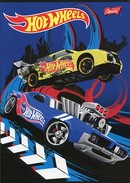 Zeszyt A5 Hot Wheels w kratkę 16 kartek 15 sztuk 