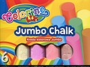 Colorino kids Kreda kolorowa Jumbo w pudełku 6 kolorów 