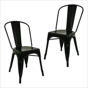 Krzesła Pine Black