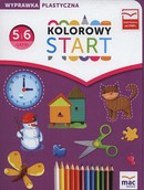 Kolorowy start Pięciolatki i sześciolatki Wyprawka plastyczna  -   MAC Edukacja  